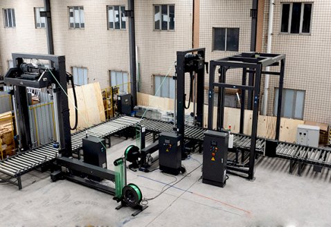 瓦楞紙板捆扎纏繞包裝線